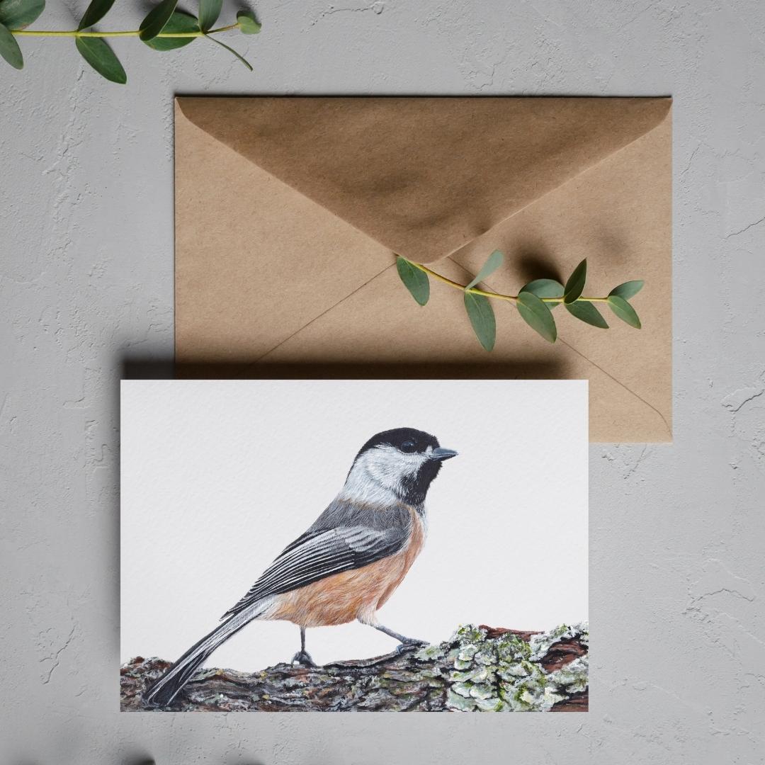 Chickadee Greeting Card - Mix & Match Sale (Buy 4 for $20)
